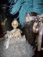 Gloria Bass' Antiques in her home